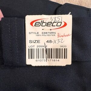 Elbeco Navy Blue Cargo Tactical Uniform Work Pants Occupational Utility Sz 48x32